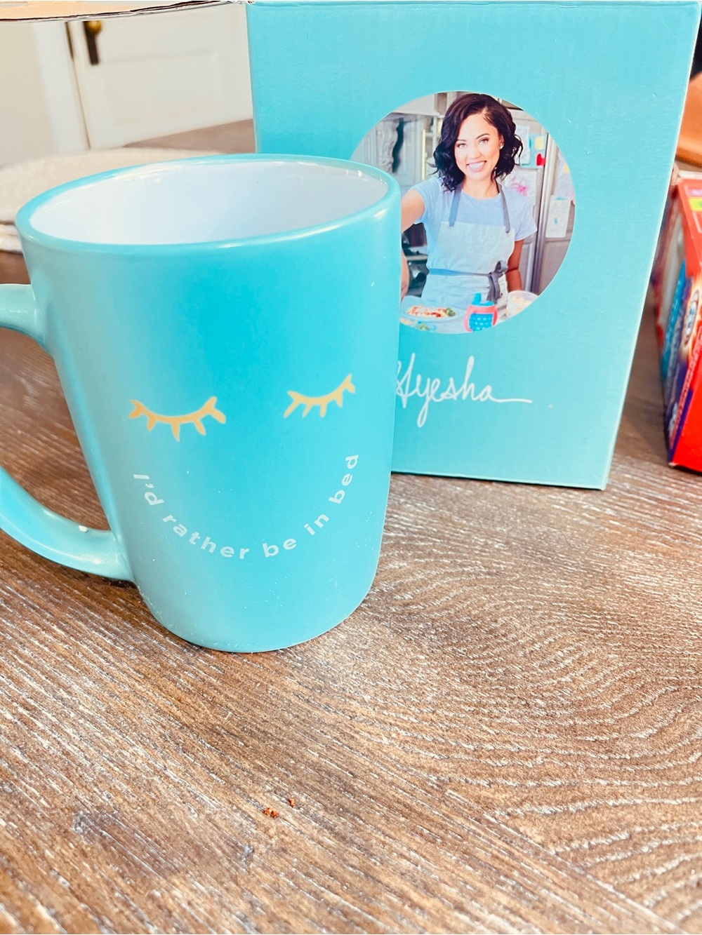 Ayesha "I'd Rather Be In Bed" Coffee Mug